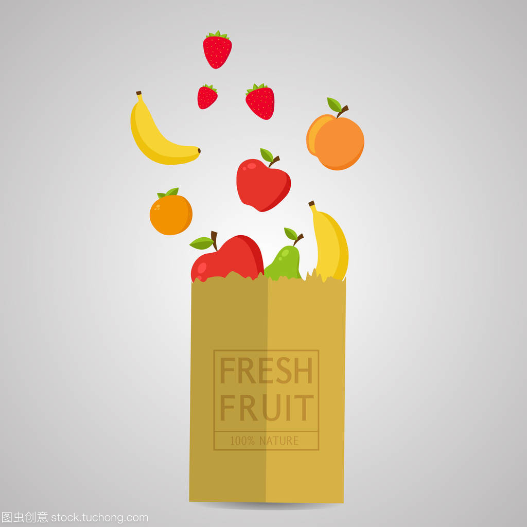 紙包新鮮，健康自然 100%天然水果與蔬菜的綠色生活